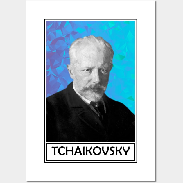 Pyotr Ilyich Tchaikovsky Wall Art by TheMusicophile